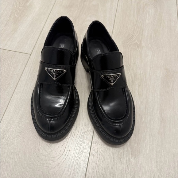 Prada Black Loafers - Picture 1 of 4